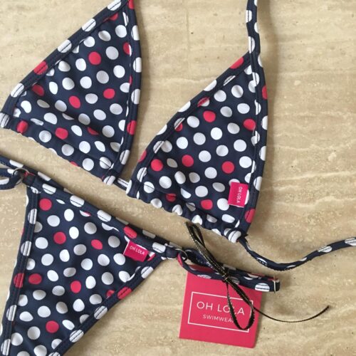 New Releases - Freedom Dots Micro Bikini By OH LOLA SWIMWEAR