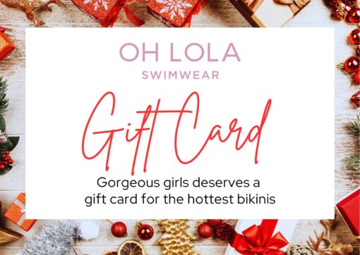 A picture of a Gift Card with Christmas decoration