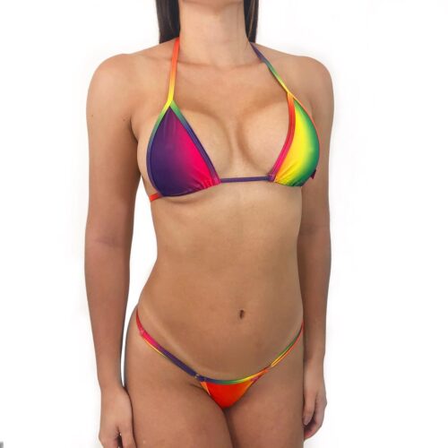Fusion Micro Bikini by OH LOLA SWIMWEAR