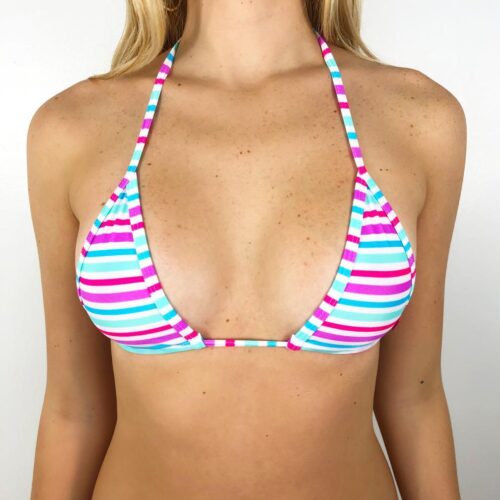 Candy Micro Bikini by OH LOLA SWIMWEAR - Side Adjustable, V-String