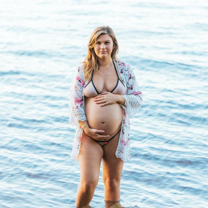 Hot mom in sexy bikinis by OH LOLA SWIMWEAR
