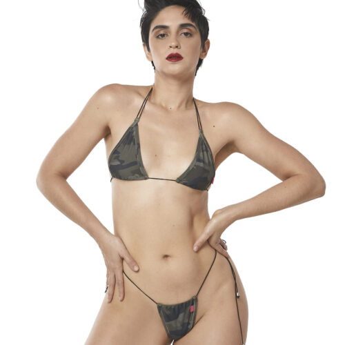 Sexy Camo String Micro Bikini by OH LOLA SWIMWEAR