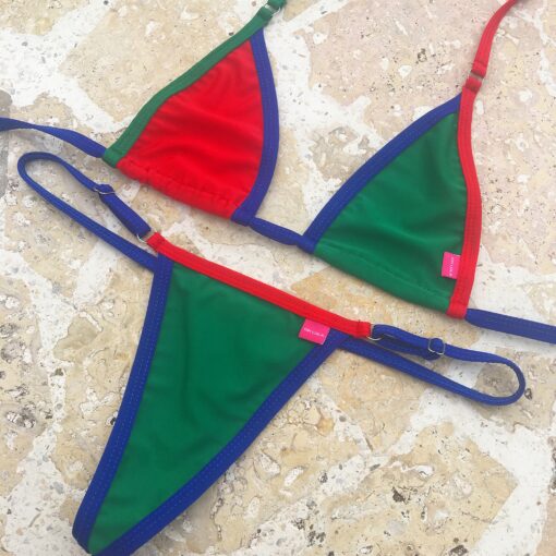 Poppy Micro Bikini by OH LOLA SWIMWEAR