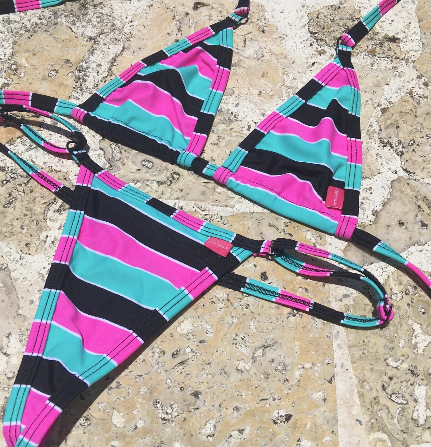 Maroma Micro Bikini By OH LOLA SWIMWEAR - Fun and Sexy