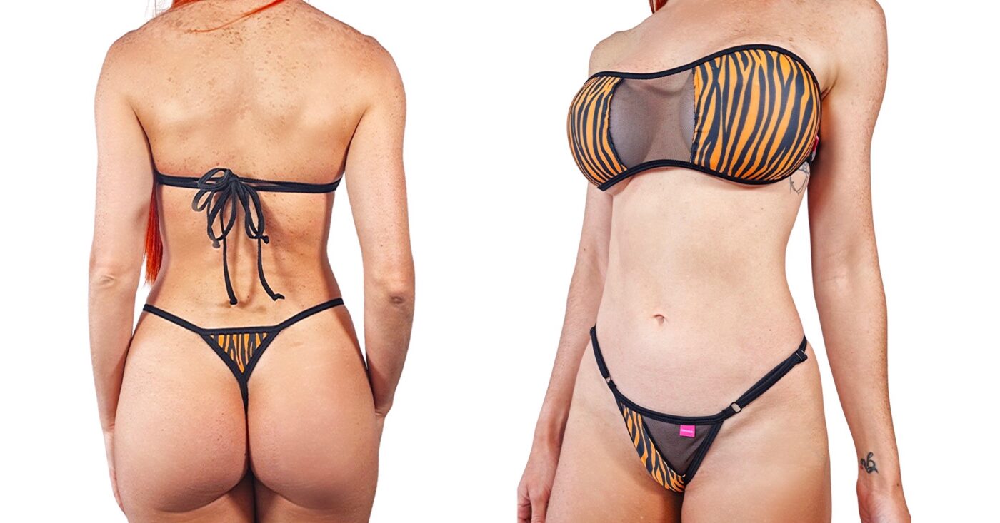 New Bengal Micro Bikinis by OH LOLA SWIMWEAR
