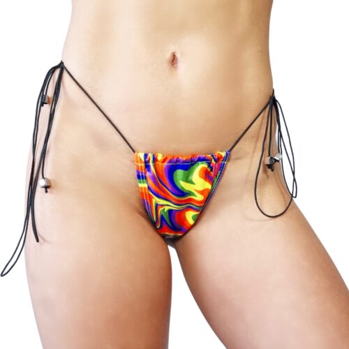 Melt Me String Micro Bikini - Bottom Details FRONT