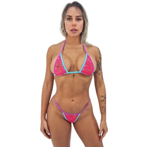 Natalia Sheer Micro Bikini by OH LOLA SWIMWEAR