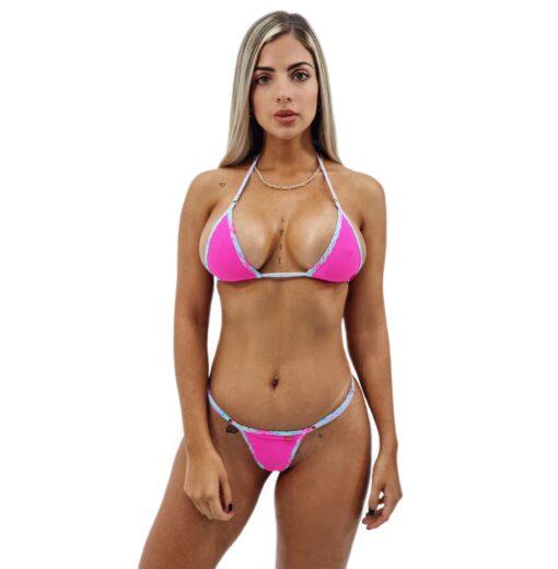 Tropical Fusion ll Micro Bikini by OH LOLA SWIMWEAR