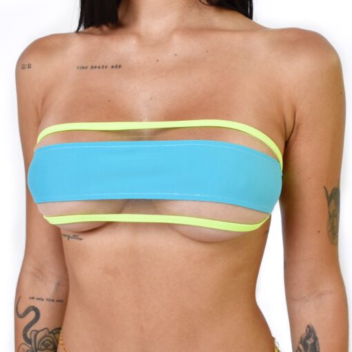 Ecstatic Bandeau Micro Bikini - TOP by Oh Lola Swimwear