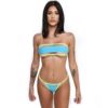 Ecstatic Bandeau Micro Bikini by Oh Lola Swimwear