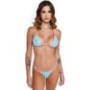 Tropic Vibes Sheer Bikini by Oh Lola Swimwear