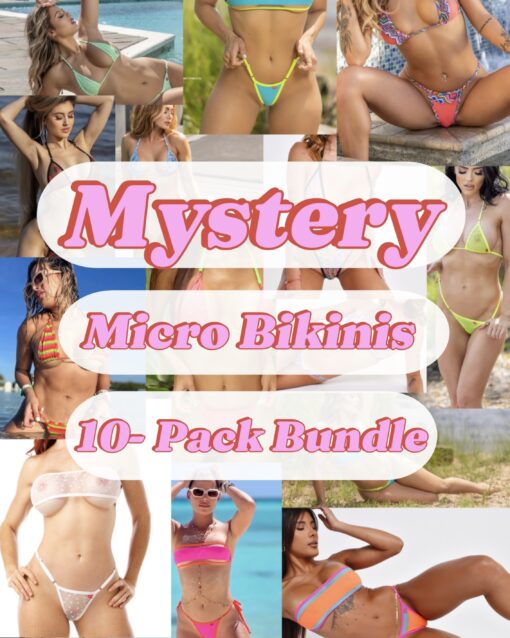 Mystery Micro Bikini 10-Pack Bundle at a dazzling price