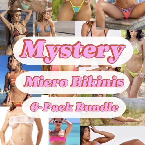 Mystery Micro Bikini 6-Pack Bundle by Oh Lola Swimwear at a dazzling price