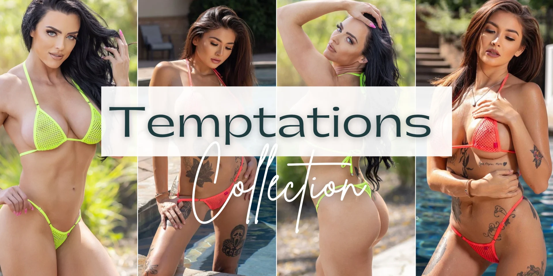 Temptations micro Bikinis Collection By Oh Lola Swimwear