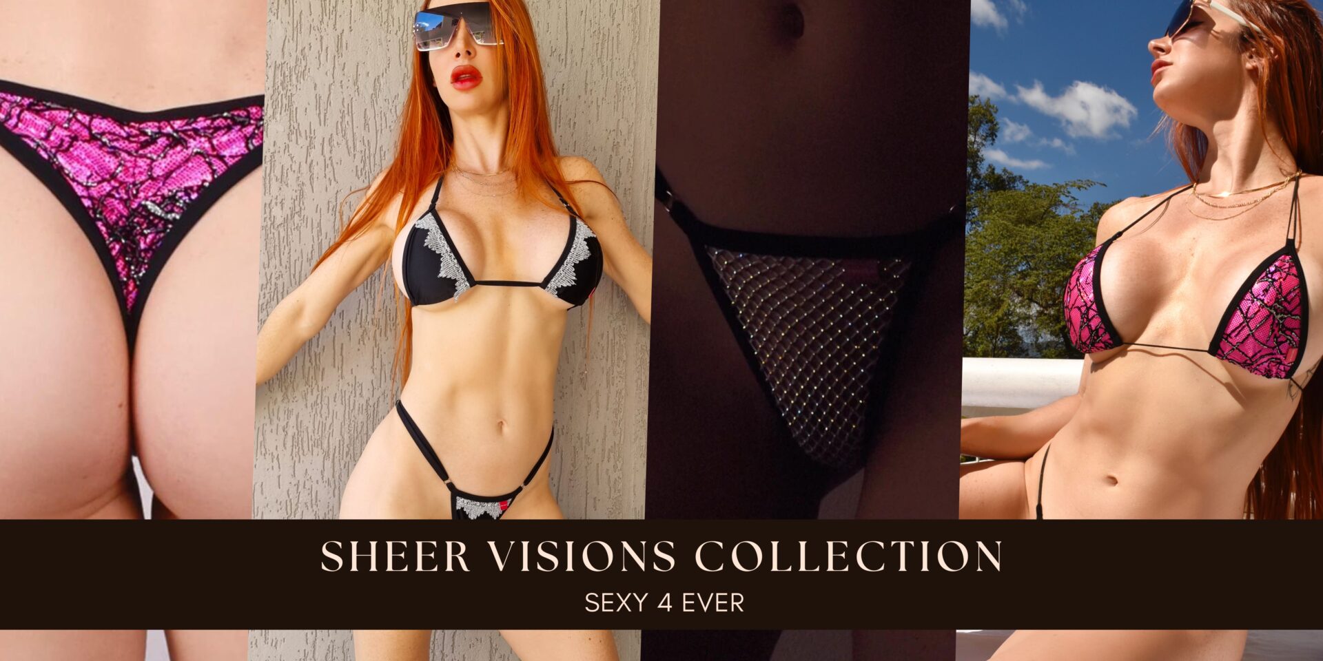 Sheer Visions Micro Bikini Collection by Oh Lola Swimwear