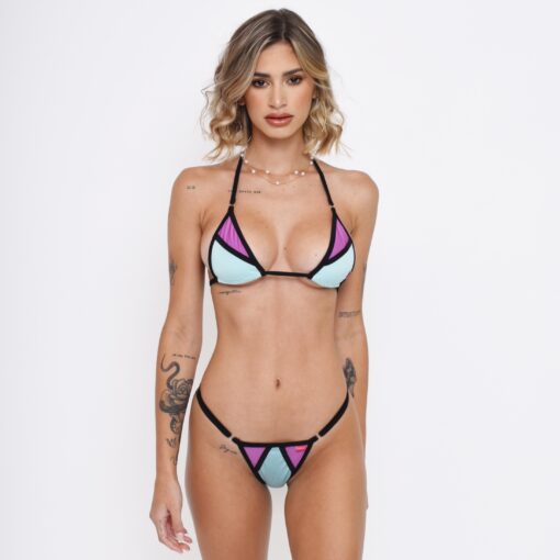 Valentina's Dream Micro Bikini by Oh Lola Swimwear Main View